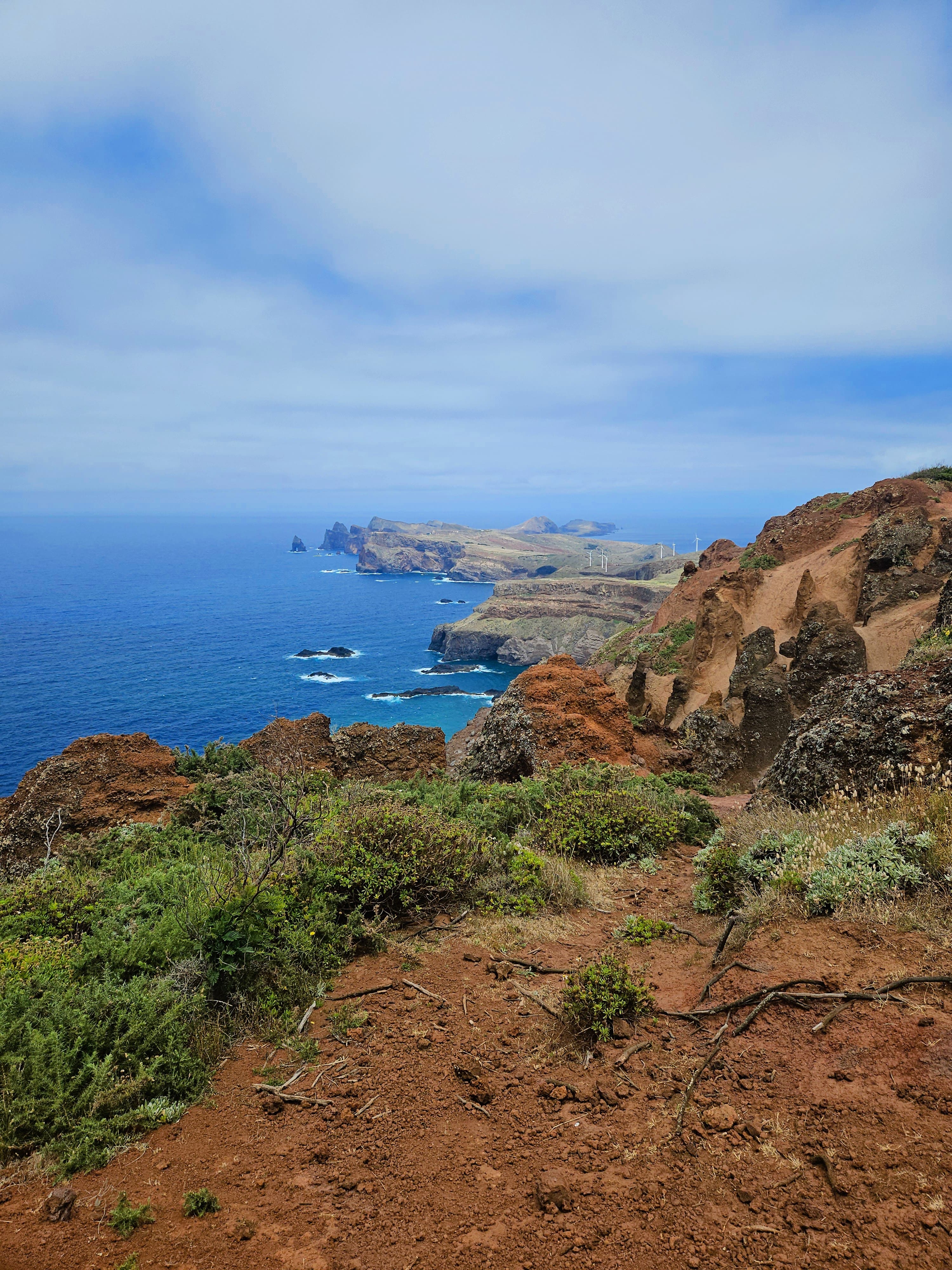 Vue sur la Ponta de São Lourenço